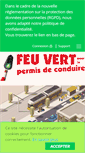 Mobile Screenshot of feuvert.be